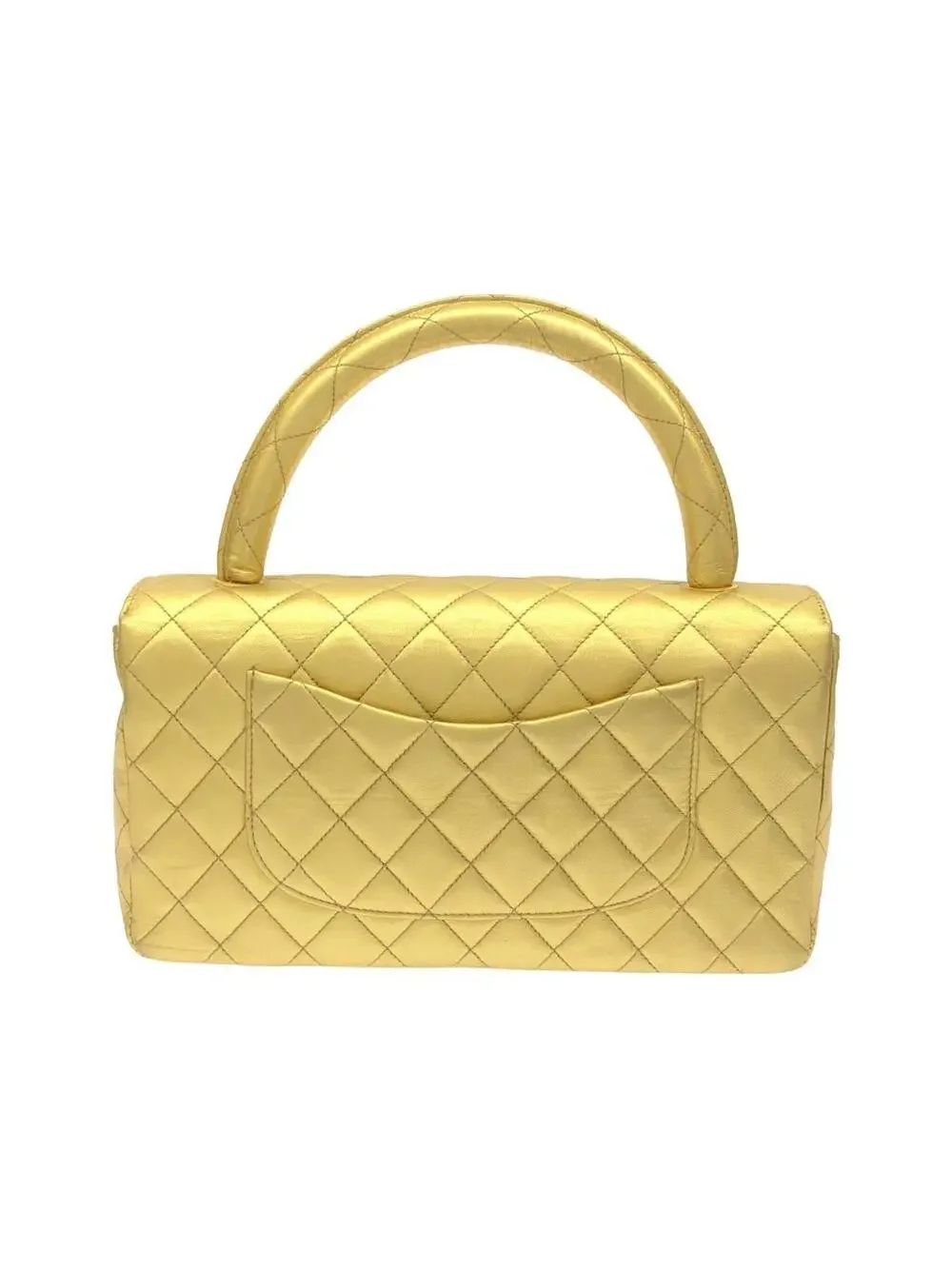 Chanel Vintage Twin Top Handle Flap Bag #251706C49B